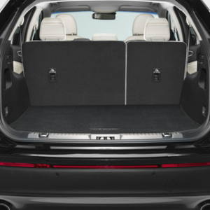 Črna podloga za prtljažnik z logotipom Edge